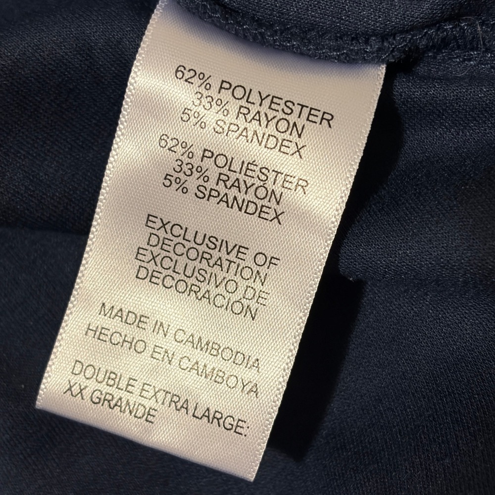 Tommy Bahama Mens XXL Navy Blue Jogger Lounge Pants Pajamas Relaxed Soft Stretch - Picture 5 of 8
